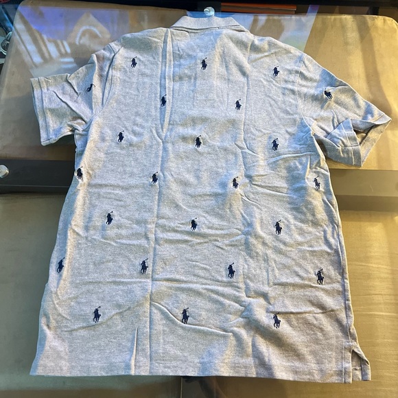 Ralph Lauren Polo Gray Repeater Size Large - Picture 5 of 5